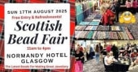 Scottish Bead Fair Renfrew 2026