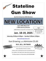 Stateline Gun Show Pioneer 2026